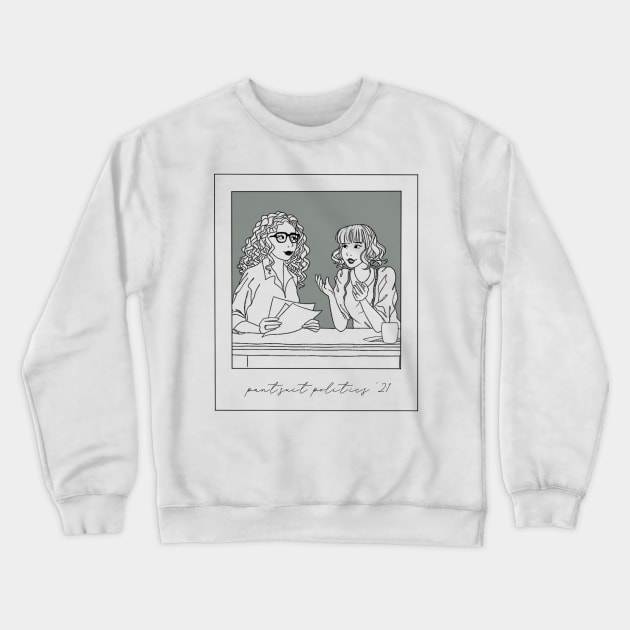 Pantsuit Politics: Polaroid #2 Crewneck Sweatshirt by BrawleyArt